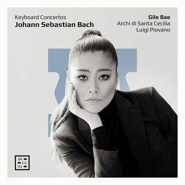 Johann Sebastian Bach – Gile Bae, Archi Di Santa Cecilia, Luigi Piovano ‎– Keyboard Concertos (CD + DVD, Signed)