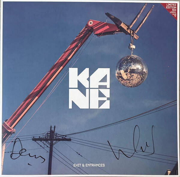 Kane – Exit & Entrances (LP Red Vinyl, Signed)