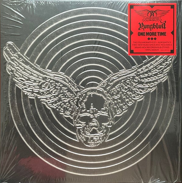 Aerosmith, Yungblud ‎– One More Time (12" Red Vinyl) / Etched B-Side