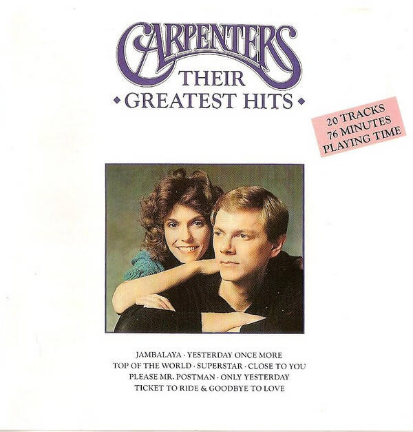 Carpenters ‎– Their Greatest Hits CD