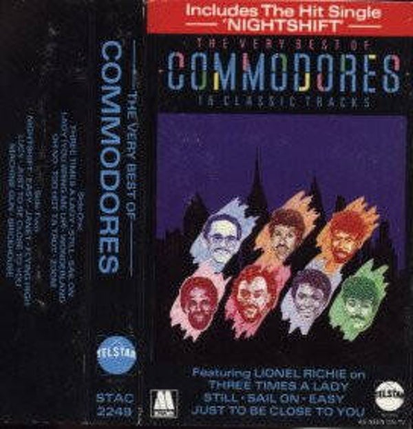 Commodores – The Very Best Of Commodores (cassette)