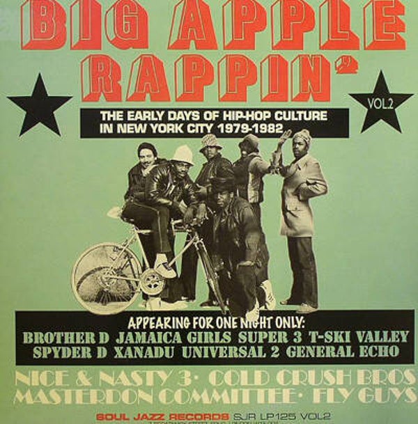 Various ‎– Big Apple Rappin' Vol. 2 (2 LP)