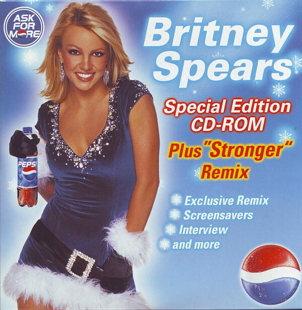 Britney Spears ‎– Special Edition CD-Rom (Plus "Stronger" Remix) CDS