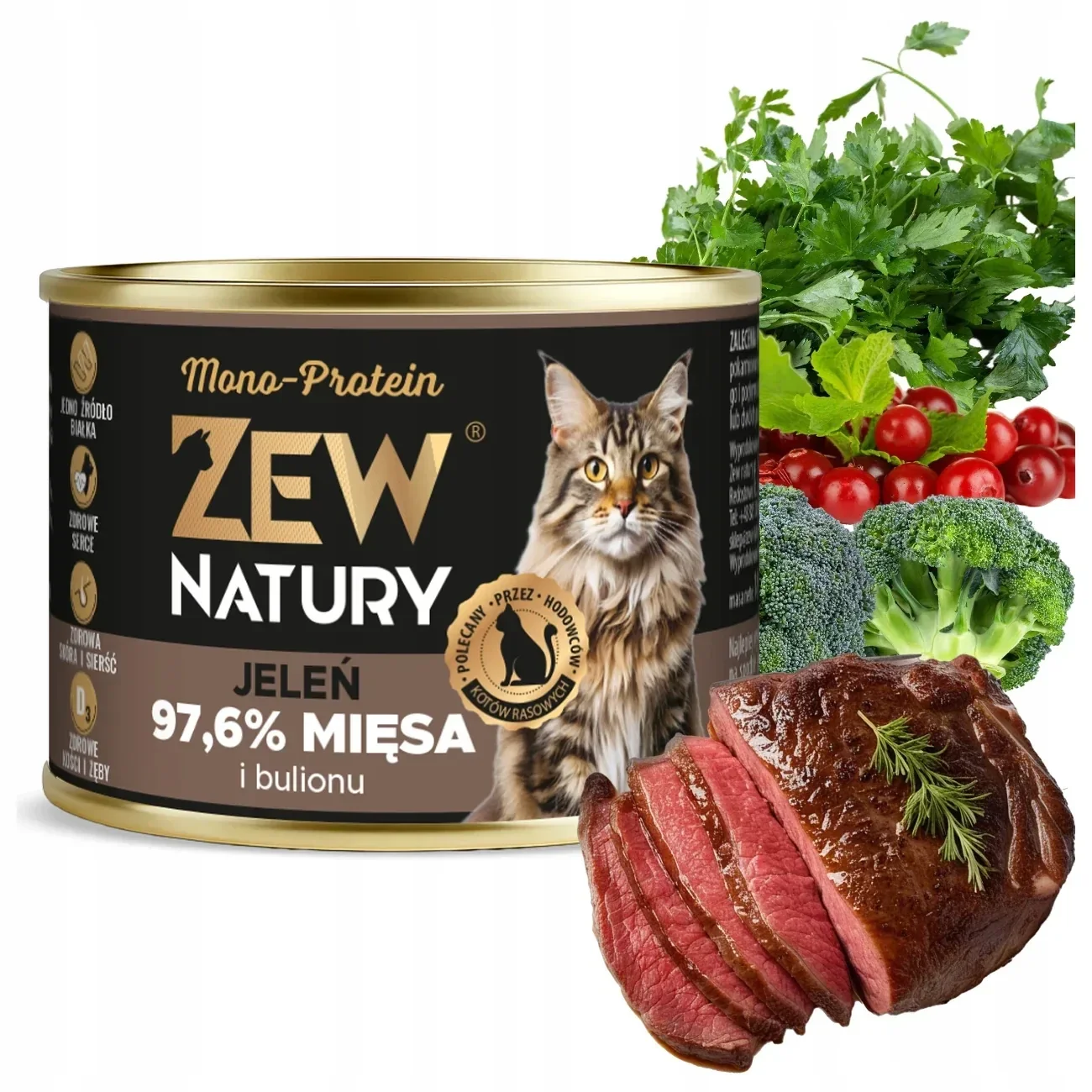 185g. Zew Natury MONO-PROTEIN Hert
