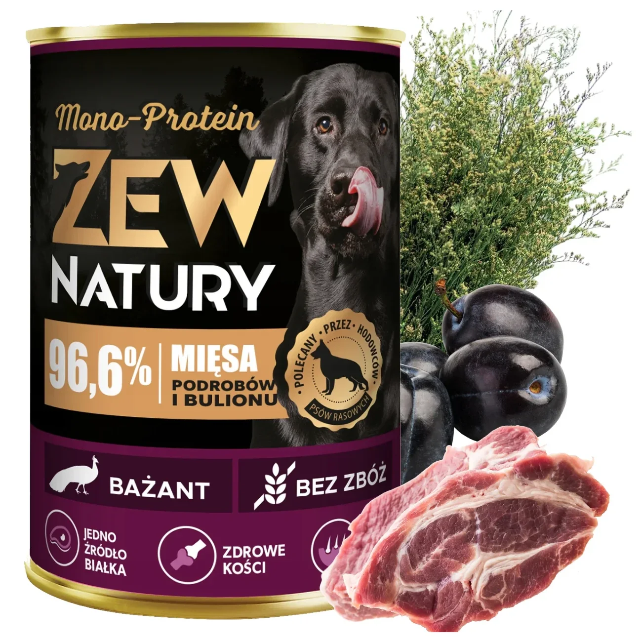 400g. Zew Natury MONO-PROTEIN Fazant