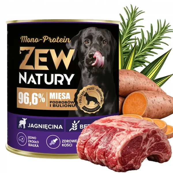 800G. Zew Natury MONO_PROTEIN Lamsvlees