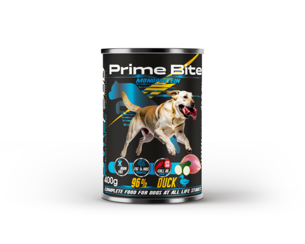 400g. Game Dog Prime Bite Eend met Courgette