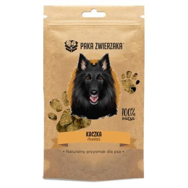 Paka Zwierzaka snacks Chunkies delicatesse Eend 100% (70g)