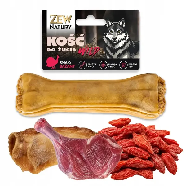 Zew Natury Bot met fazant en gojibessen 12 cm