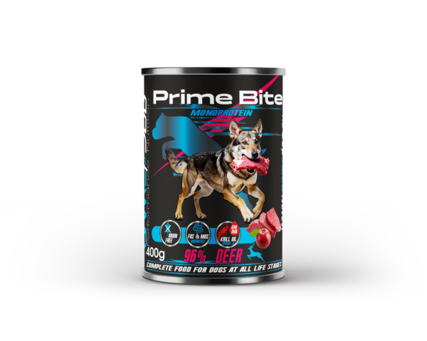 400g. Game Dog Prime Bite Herten met Appel