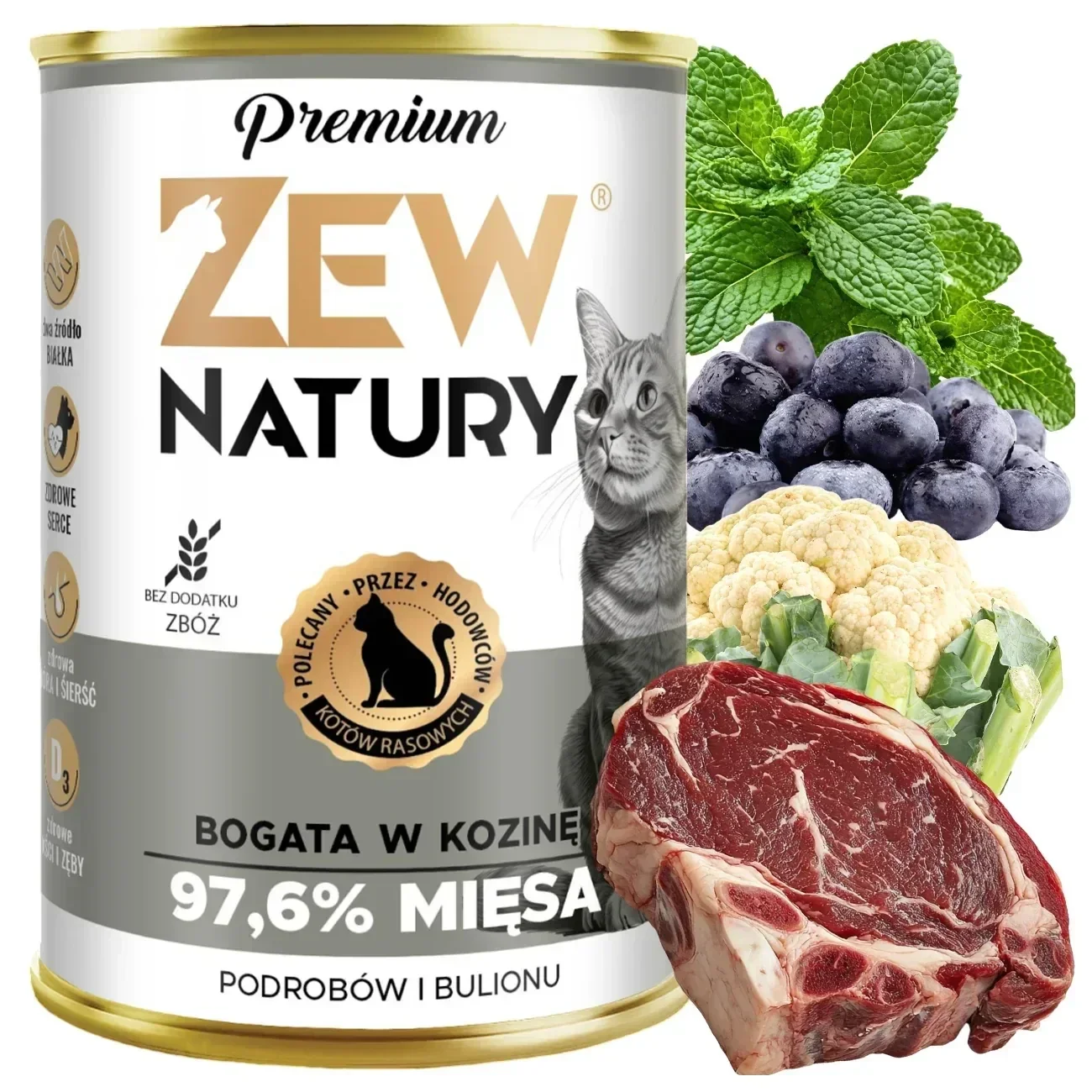 400g. Zew Natury Premium Rijk aan Goat