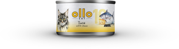 70g. Ollo nat Katenvoer Tonijn met Kaas