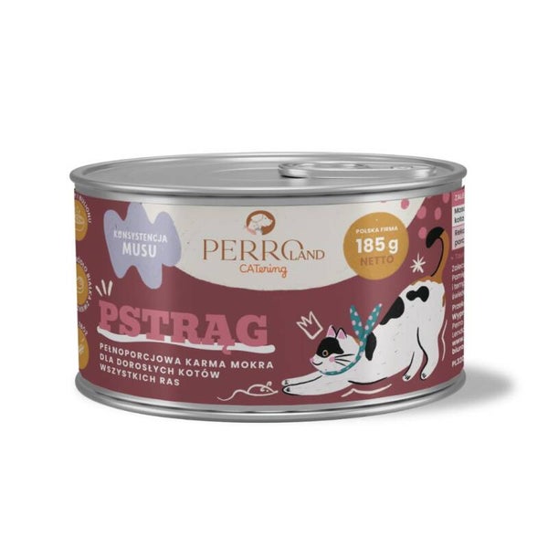 185g. Perro Forel – natvoer voor katten PERROland CATering