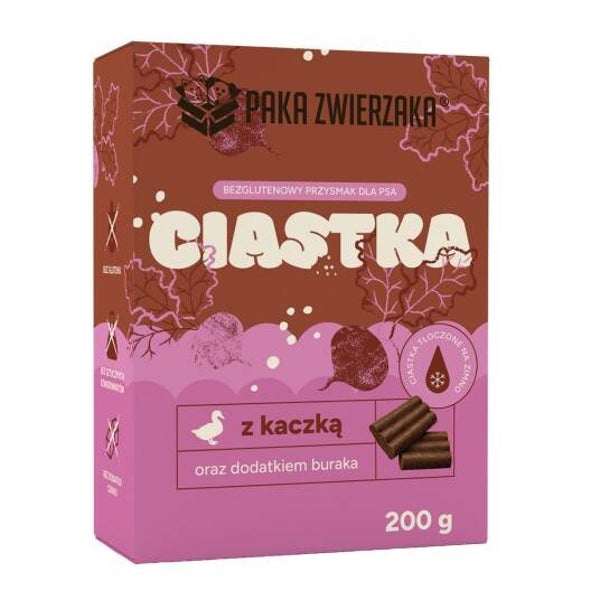 Paka Zwierzaka Koe-koekjes met rode biet (200 g)