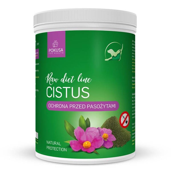 500g. Pokusa Raw Diet Line Cistus