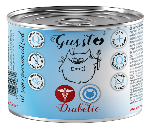 200g. Vet Gussto Diabetic