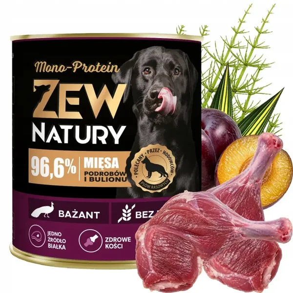 800g.Zew Natury MONO_PROTEIN Fazant
