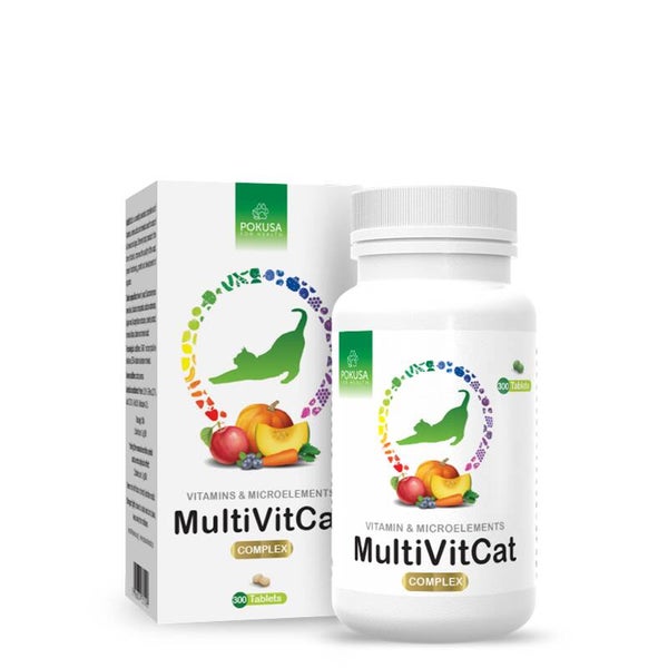 300tab. Pokusa GreenLine MultiVit Cat