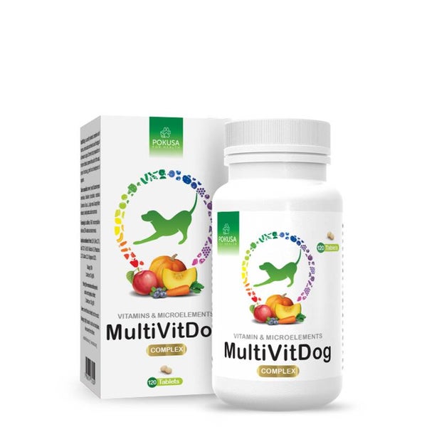 120tab. Pokusa GreenLine MultiVit Dog