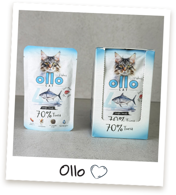 85g. Ollo Cat nr. 4 Tonijn