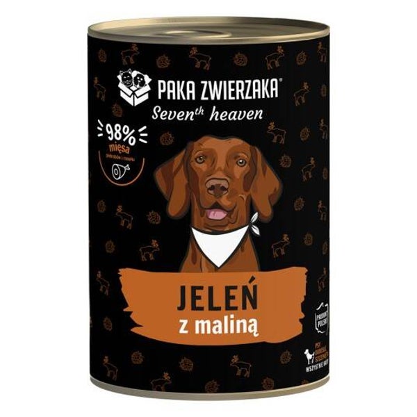 400 g Paka ZwierzakaSH  Herten met framboos