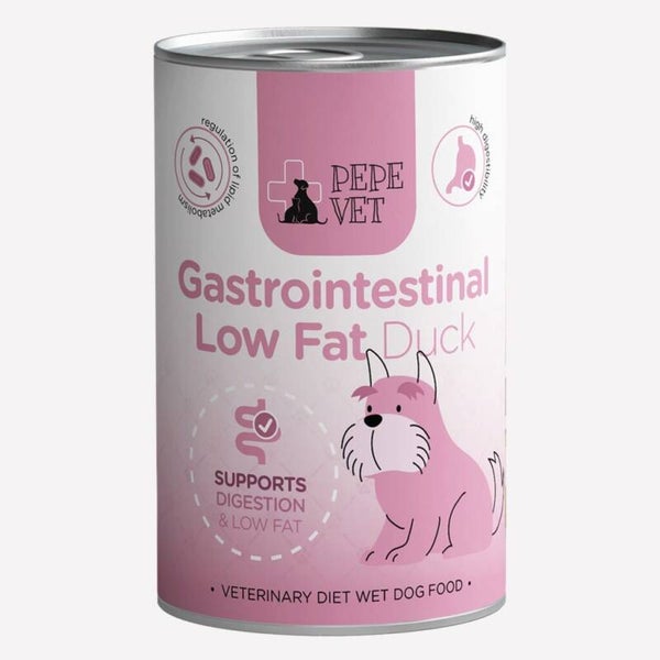 400g. Paka Zwierzaka PEPE VETER Gastrointestinal Low Fat Eend
