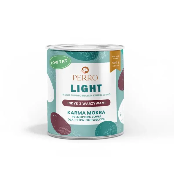 800g. Perro nat Hondenvoer Mono-Eiwit Kalkoen met Groenten