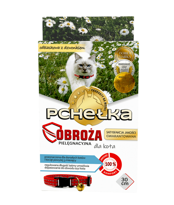 Pchełka Verzorgingshalsband voor Katten 30cm