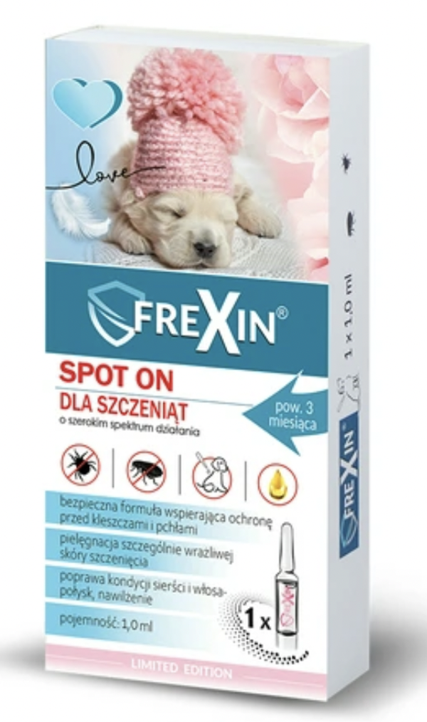 Frexin Druppels voor Honden/Puppy's Love 1ml.