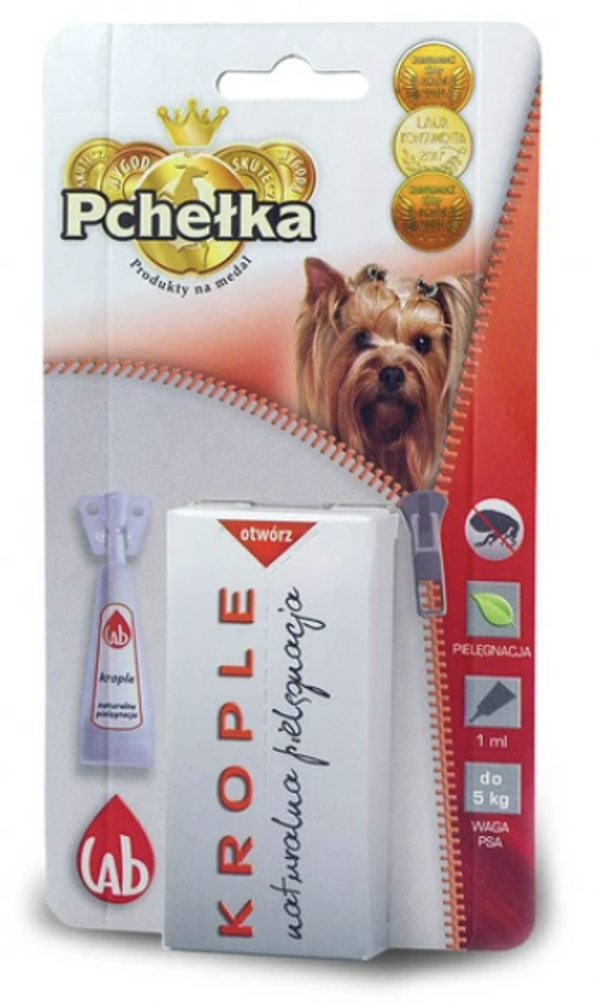 Pchełka Druppels voor Honden 1,0ml.