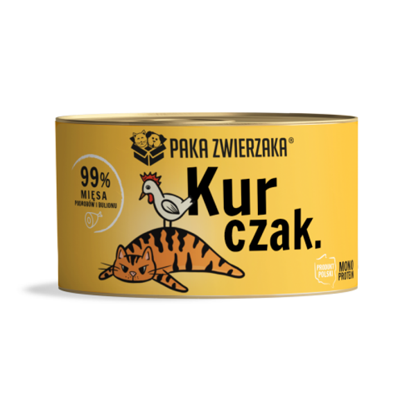 200g. Paka Zwierzaka nat Kateenvoer Kip