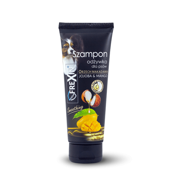 220g. Frexin Shampoo 2 in 1  + Conditioner voor Honden – Jojoba & Mango