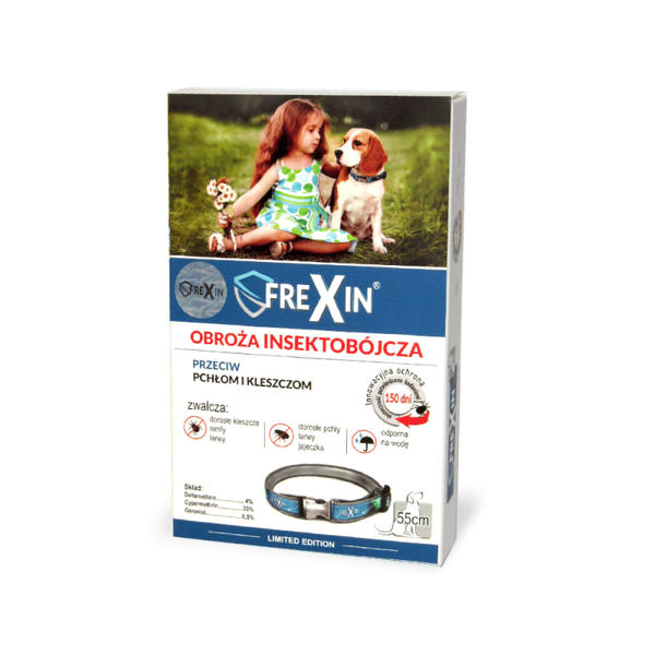 Frexin Insecticide Halsband voor Honden – 55cm