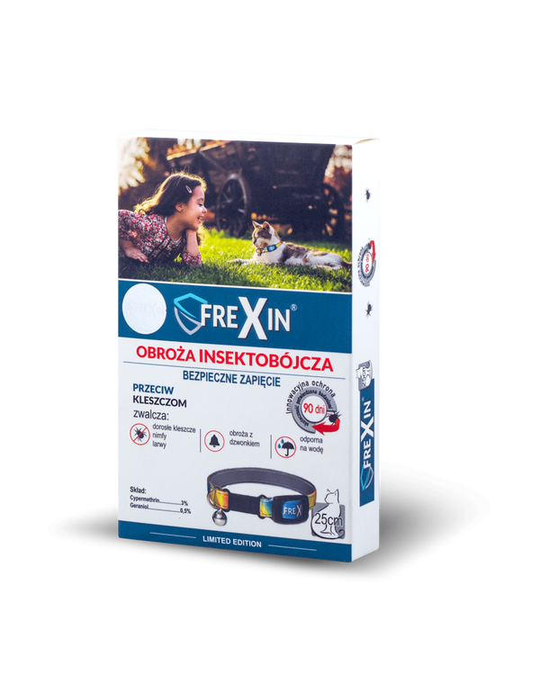 Frexin Insecticide Halsband voor Katten – 25cm met bel