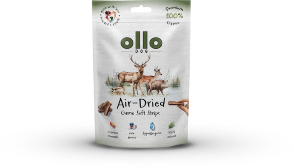 80g. Ollo Air Dried 100% Game Strips