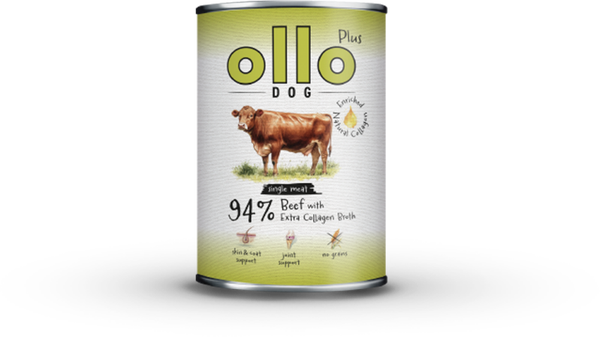 400g. Ollo Plus Colagen Rundvlees