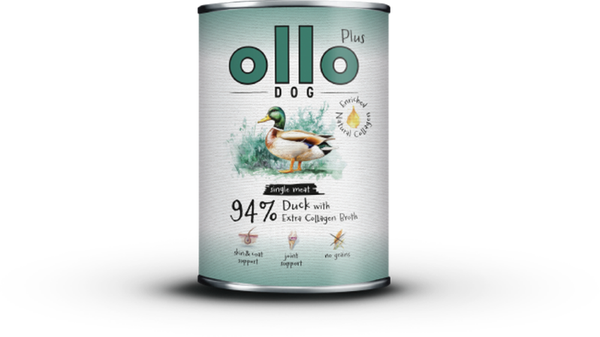 400g. Ollo Plus Colagen Eend