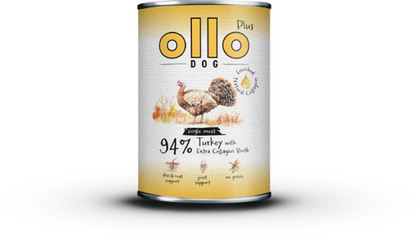 400g. Ollo Plus Colagen Kalkoen