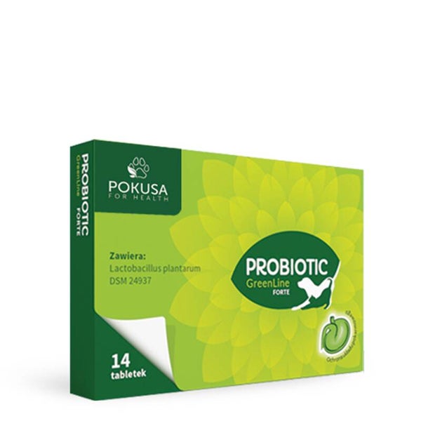 14tab. Pokusa Probiotic GreenLine Forte