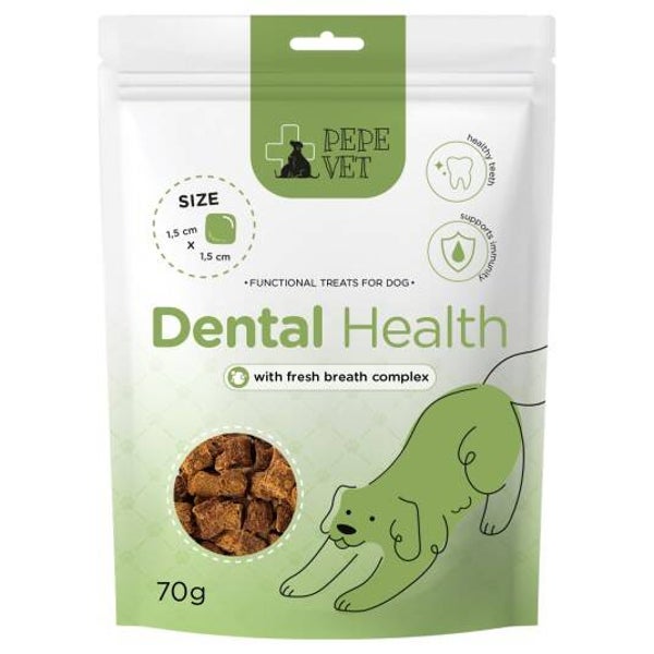 Paka Zwierzaka PEPE VET Dental Health-snack 70 g