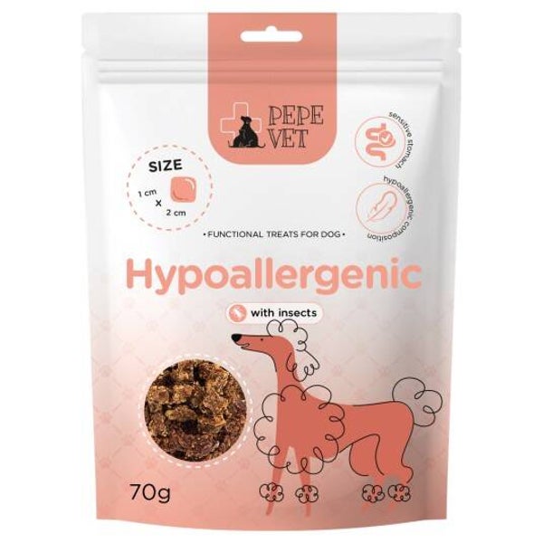 Paka Zwierzaka PEPE VET Hypoallergenic Insect 70 g