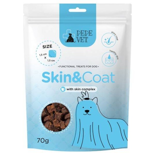 Paka Zwierzaka PEPE VET Skin and Coat 70 g