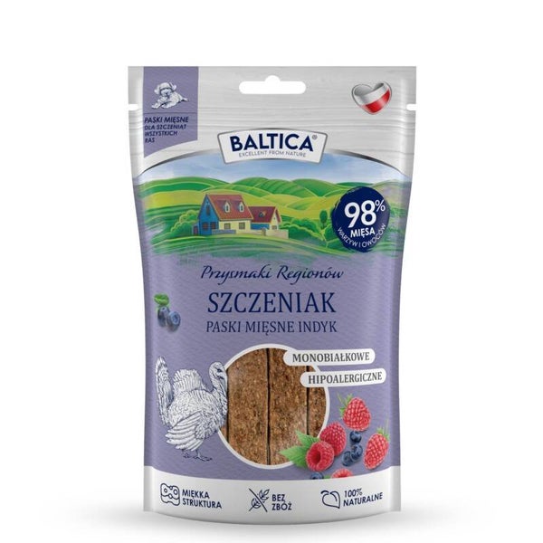 BALTICA REGIONALE DELICATESSEN Vleesreepjes „Puppy“ Kalkoen 90 g