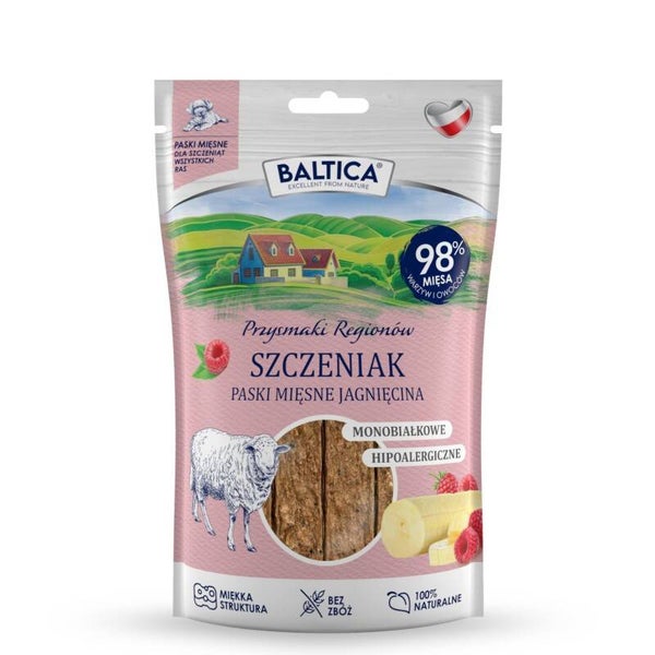 BALTICA REGIONALE DELICATESSEN Vleesreepjes Puppy Lamsvlees 90 g