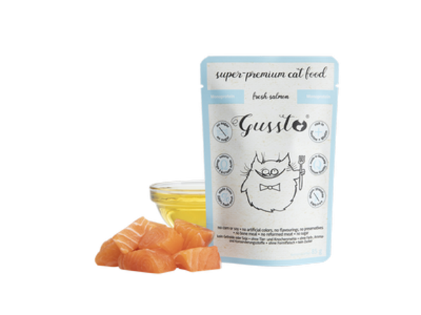 85g. Gussto Fresh Salmon