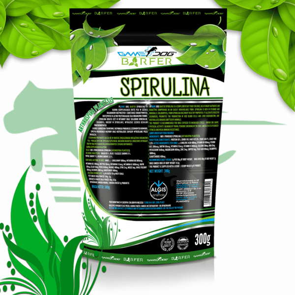 300g. GameDog BARFER Spirulina