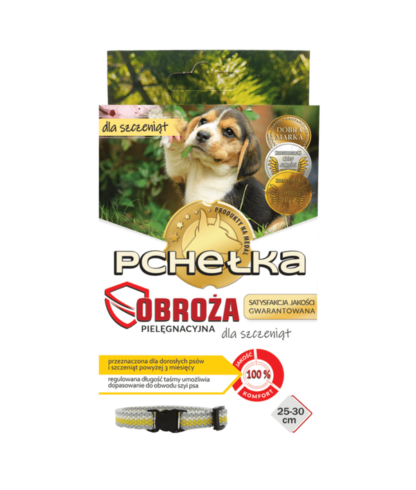 Pchełka Verzorgingshalsband voor Honden/Puppy's 25-30cm
