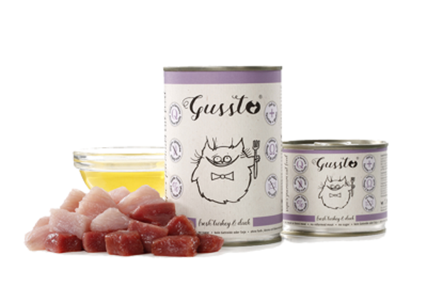 200g. Gussto Fresh Turkey & Duck