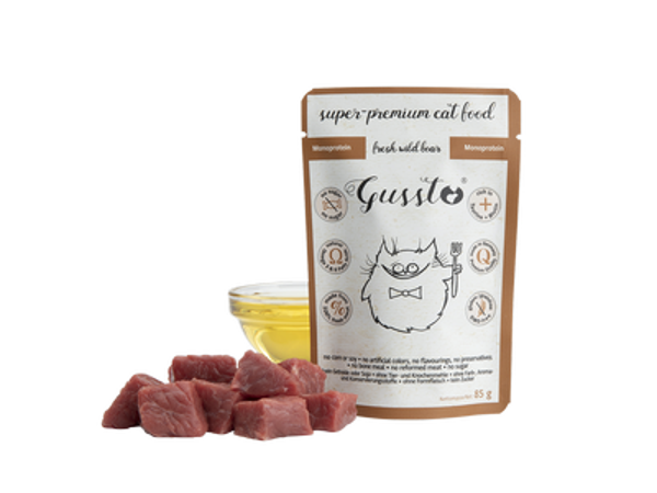 85g. Gussto Fresh Wild Boar