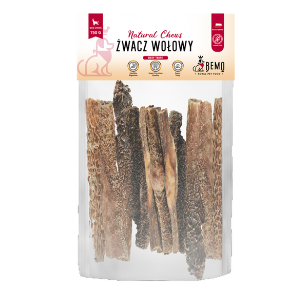 Bemo Beef Tripe Beef Rumen - Natural Dog Chew 250g.